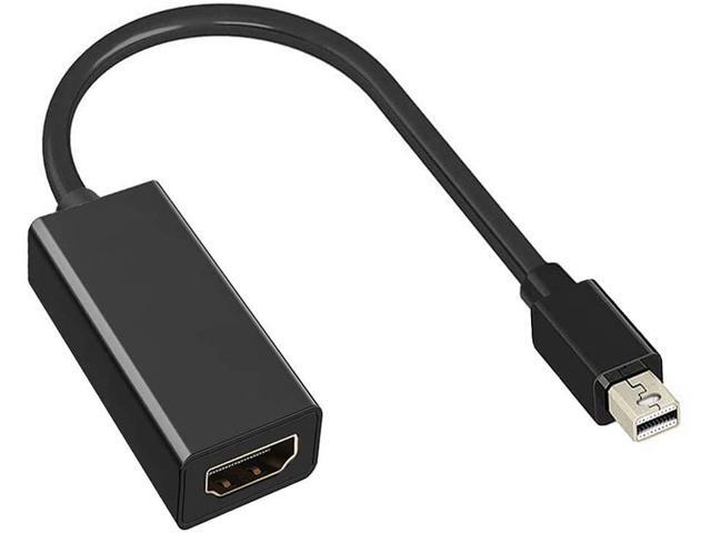 Mini DisplayPort to HDMI Adapter DEORNA Thunderbolt to HDMI Converter for MacBook Air/Pro Microsoft Surface Pro/Dock Monitor Projector and More