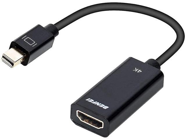 Mini DisplayPort to HDMI Benfei Mini DP to HDMI 4K Adapter (Thunderbolt Compatible) Gold-Plated Cord Compatible for MacBook Pro MacBook Air Mac
