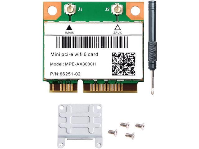 Ubit WiFi 6 AX200 2.4Gbit/s PCIE WLAN Card Gigabit Dual Band Network