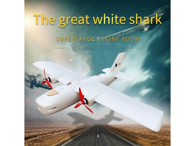 DF White Shark 1116mm Wingspan EPP FPV Flying Wing Twin Motor UAV RC Airplane KIT