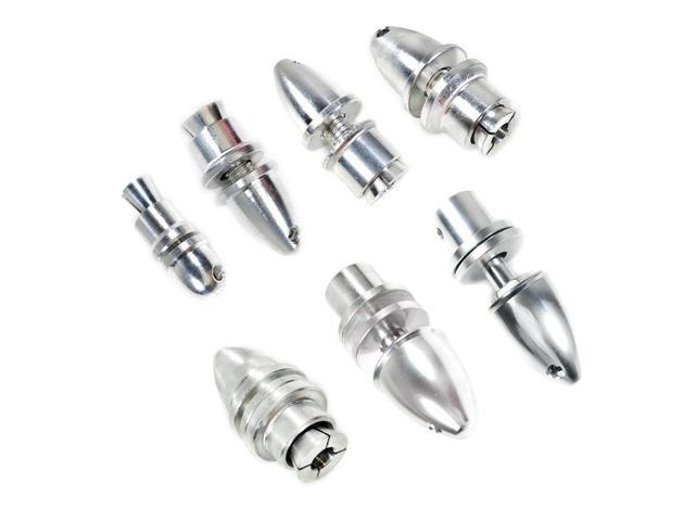 Propeller Clip Aluminum Alloy Adapter Bullet Paddle Clamp 2/3/317/4/5/6/8mm for RC Airplane Fixed-wing-4mm