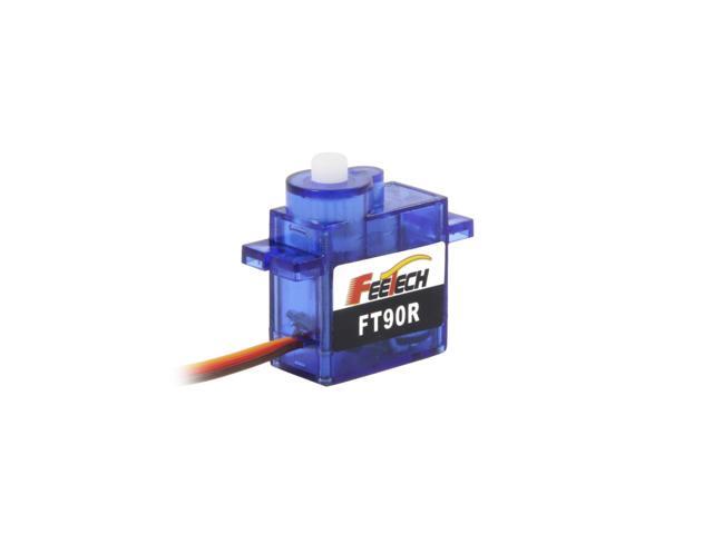 Feetech FT90R 9g 6V 15kg Plastic Gear Digital Micro Servo PWM 360 Degree Continuous Rotation For RC Airplane-1 Piece