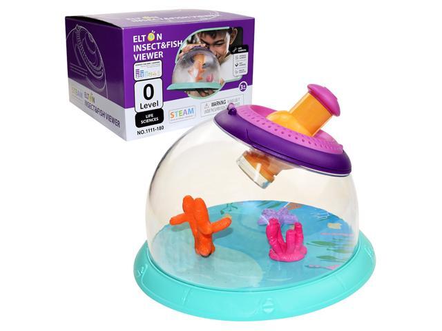 STEAM Children Science Observation Box Insect Biological Container with Magnifying Viewer Educational Toy for Kids Gift