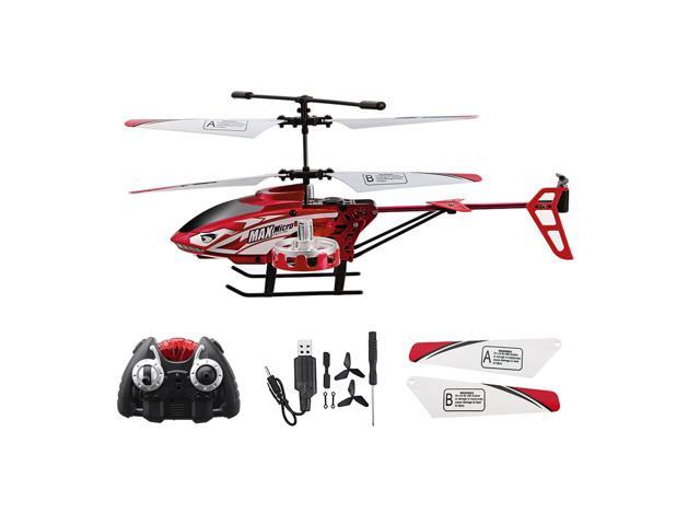 45CH Electric Light USB Charging Remote Control RC Helicopter RTF for Children Outdoor Toys-Red
