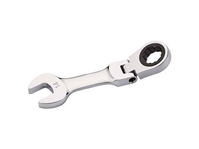 6mm Stubby Flex-Head Combination Ratcheting Wrench