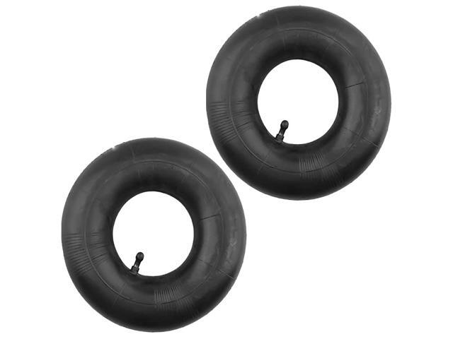 2Pack 410/350-4 Replacement Inner Tube with TR87 Bent Valve Stem for Hand Trucks Dolly Lawn Mowers Wheelbarrows Generators Utility Carts