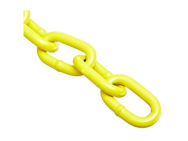 PD0722127 System 3 Grade 30 Low Carbon Steel Proof Coil Chain on Reel Yellow Polycoated 1/4' Trade 026' Diameter 60' Length 1300 lbs Load