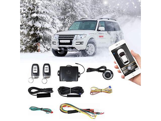 Remote Start PKE Passive Keyless Entry One Key Engine Start for Remote Key or Phone Control