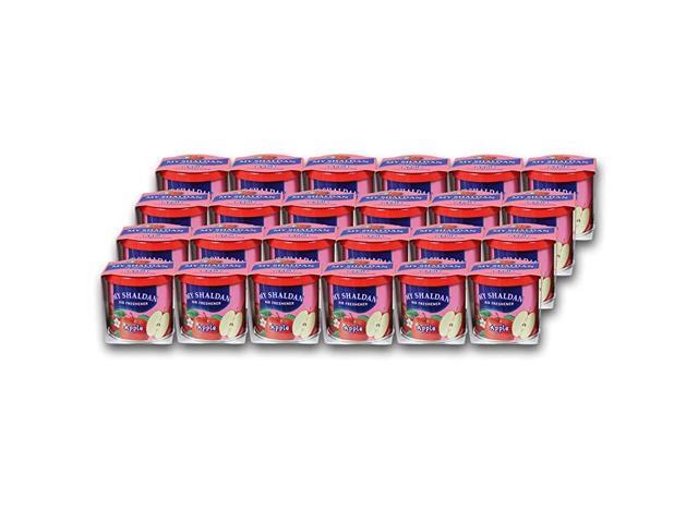 of 24 My Shaldan Japanese Car Cup-Holder Natural Air Freshener Cans (Apple Scented)