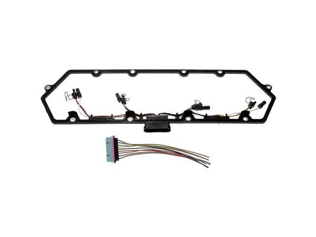 615-201 Engine Valve Cover Gasket for Select Ford / IC Corporation / International Models Black