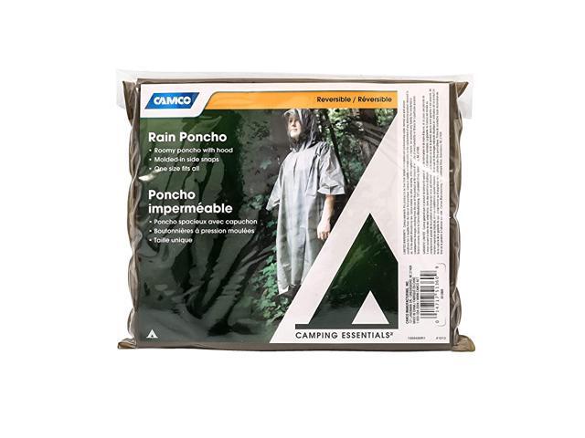 51360 Rain Poncho with Storage Bag Tan