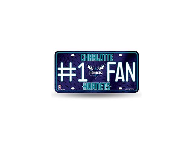 1 Fan Metal License Plate Tag