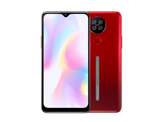 teléfono Inteligente A80s Helio A25 Android 10 4GB de RAM 64GB de ROM cámara cuádruple de 13MP 4200mAh Pantalla antigotas de 62' 4G