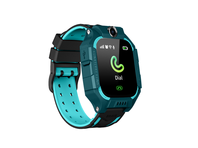 LEMFO Q19 Children's Smart Watch Phone Children's Watch Boy Voice Chat Girl SOS Dual Camera IOS Gift for Children (Android Version) (English Only)