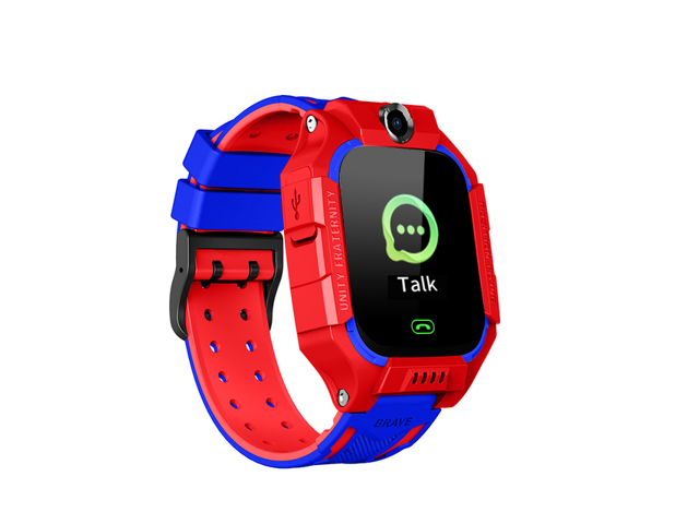 LEMFO Q19 Children's Smart Watch Phone Children's Watch Boy Voice Chat Girl SOS Dual Camera IOS Gift for Children (Android Version) (English Only)