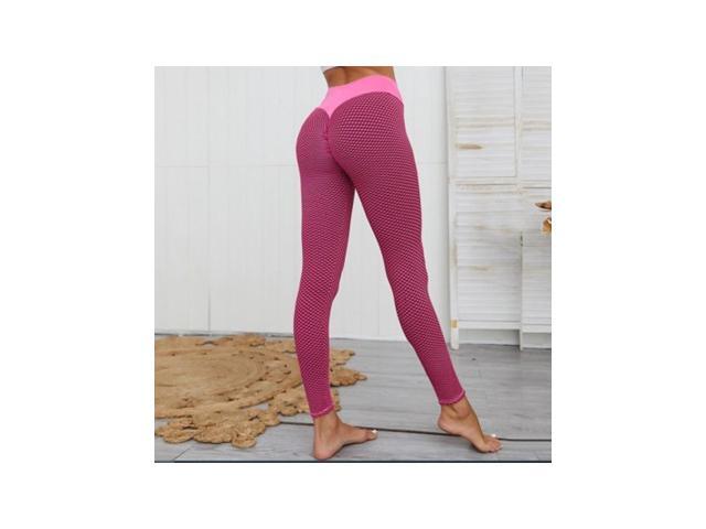 Honeycomb peach buttocks fitness yoga pants high waist beautiful buttocks sports tights seamless fitness pants women