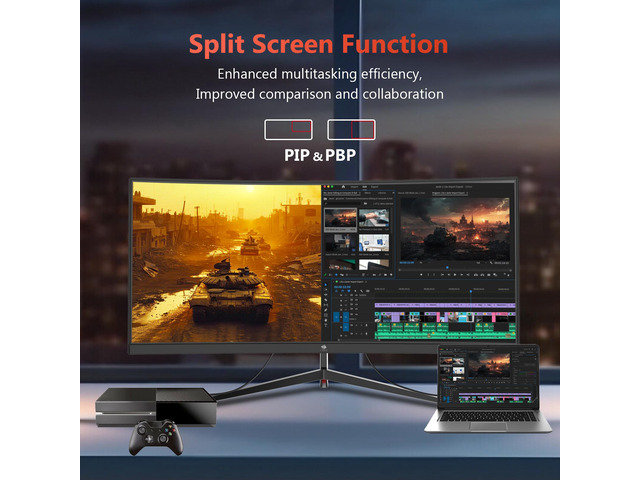 NeweggBusiness - Z-EDGE UG30 30 inch Ultrawide 21:9 UWFHD