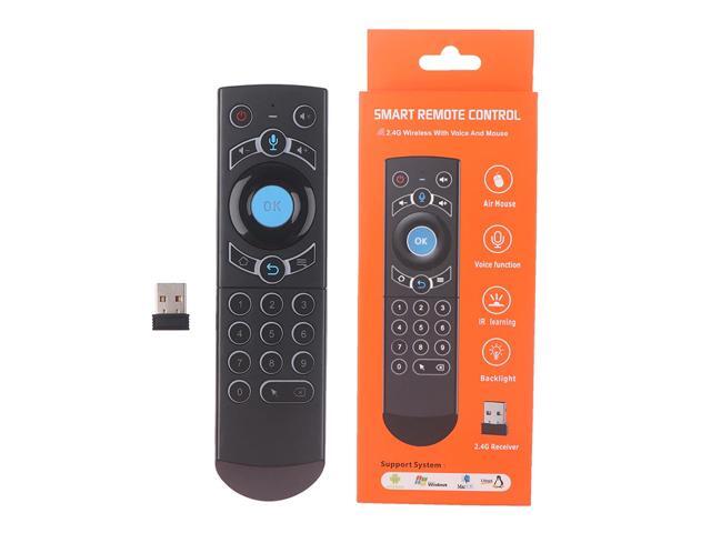 Wireless Air Mouse 24G G21 PRO Backlit Gyro Smart Voice Remote Control IR Learning for X96 Mini H96 MAX Android