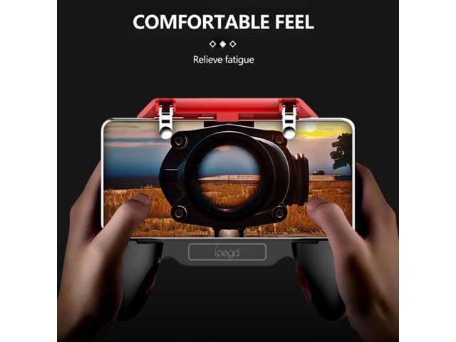 Vogue PG-9123 Telescopic Mobile Gamepad Game Joystick Applicable IOS And Android Mobile Phones With Cooling Fan