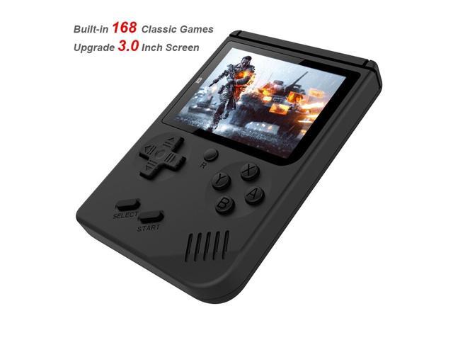 Retro Upgrade RS-6A Portable Mini Handheld Game Console Gift 8Bit 30 Inch Color LCD Kids Color Game Player Built-in 168 Games