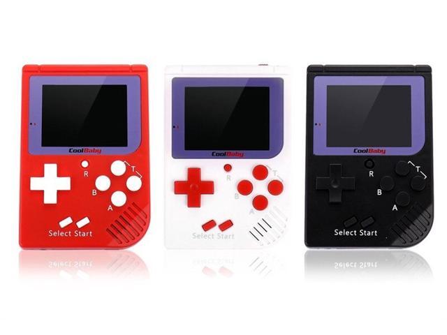 10pcs Vogue RS-6 Portable Retro Mini Handheld Game Console 8 Bit 20 Inch LCD Colour Children Game Player Built-in 129 Games