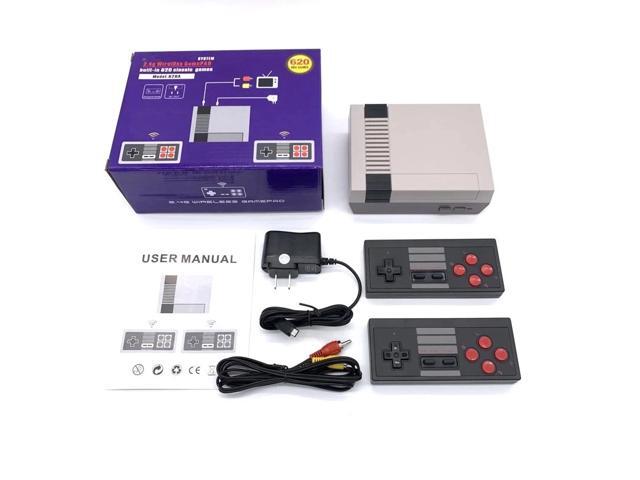 Classic Video Game Console Built-in 620 Games Retro Video Game Console 24G Wireless Controller AV Output Gift For Christmas