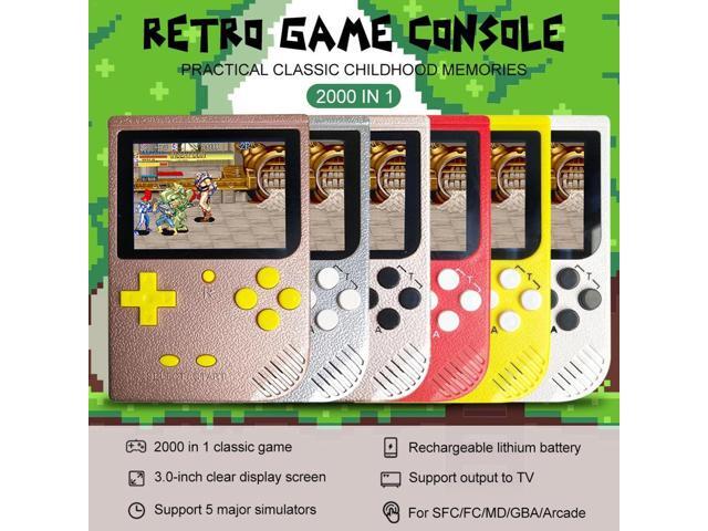 Pop 2000 In 1 Retro Mini Handheld Game Console Color 30
