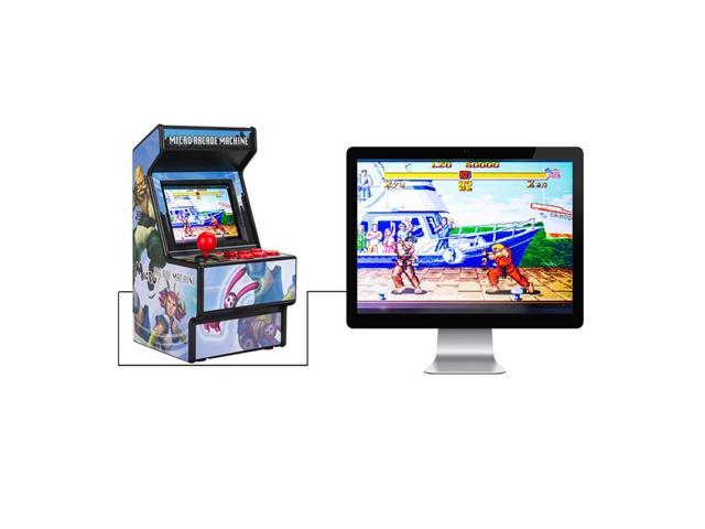 Pop Pop 16-Bit Portable Retro Handheld Game Console Game Machine Mini Arcade Games AV Output 156 Classic Games With 28' Screen