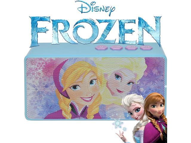 Disney Frozen Bluetooth Speaker - Wireless Rechargeable Portable Speaker with 35mm Headphone Port Device Stream Music From Computer Tablet