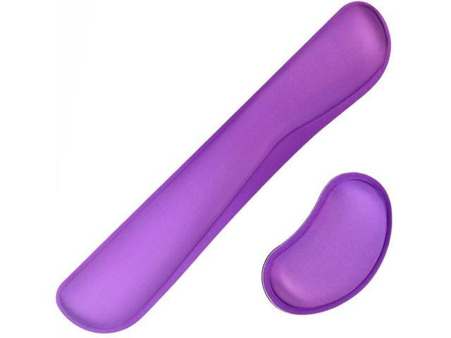 Poualss Memory Foam Set Keyboard and Mouse Wrist Pad RestCushion Support for OfficeGamingComputerLaptop and MacPain Relief & Easy TypingGreen Wrist