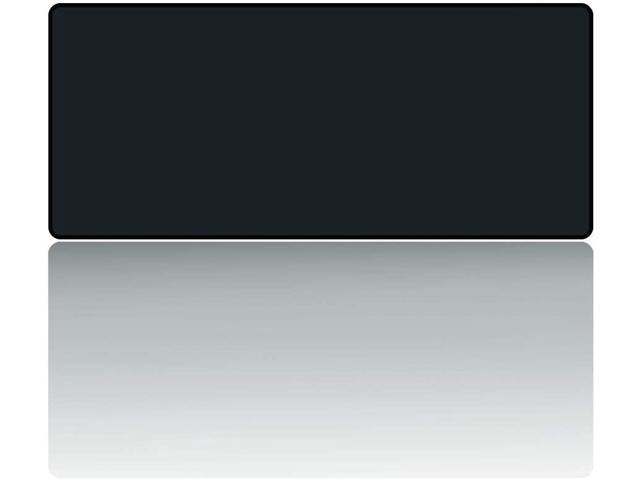 Extended Gaming Mouse Pad XXL Mouse Mat Large Mouse Pad Non-Slip Professional Precision Tracking Surface (354' x 157') 90x40 (90x40 Black)
