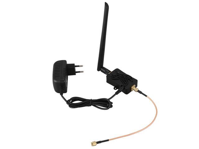 4W 80211B/G/N Bluetooth Wifi Wireless Amplifier Router 24Ghz WLAN ZigBee BT Signal Booster Antenna EU Plug