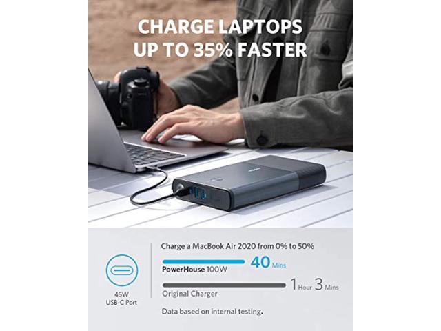 NeweggBusiness - Anker Powerhouse 100, 97.2Wh Portable Charger