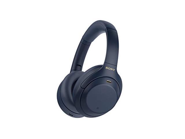 Sony WH-1000XM4 Wireless Industry Leading Noise Canceling Overhead Headphones with Mic for Phone-Call and Alexa Voice Control Blue