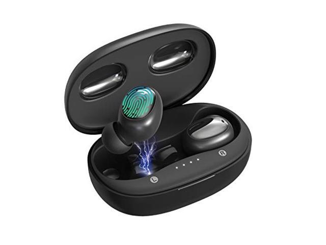 Otium Wireless Earbuds Bluetooth 50 Headphones Deep Bass 3D Stero Sound Mini Headsets 40H Total Playtime with Charging Case IPX7 Waterproof
