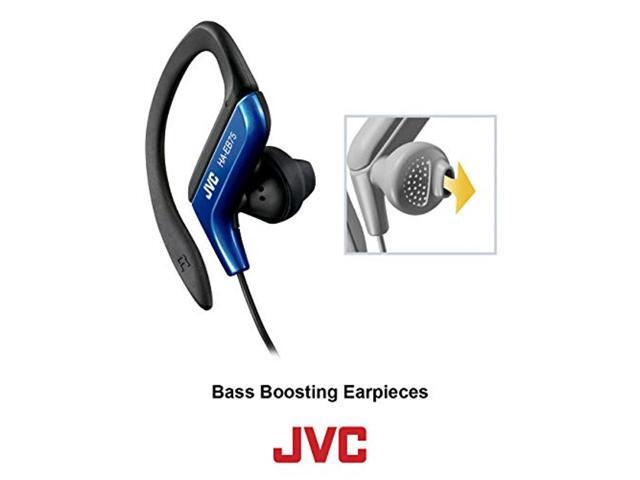 JVC HAEB75B Sports Clip Headphone (Black)