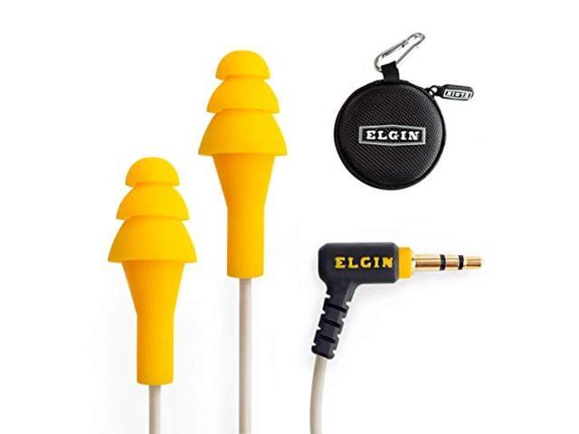 Ruckus Earplug Earbuds OSHA Compliant Noise Reduction in-Ear Headphones: Isolating Ear Plug Earphones