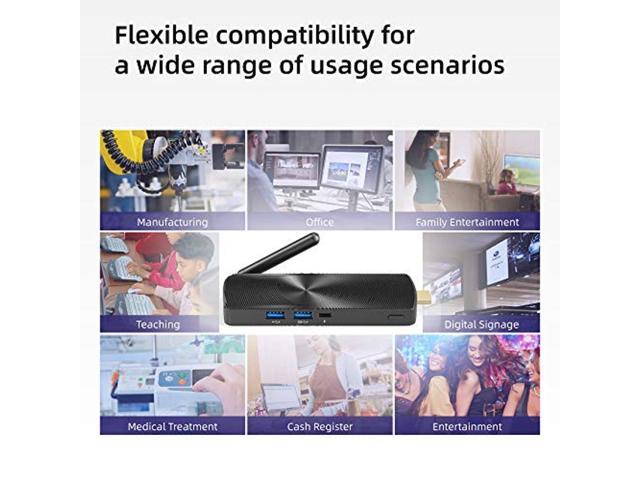 NeweggBusiness - MeLE Fanless Mini PC Stick Intel Celeron J4125 8G
