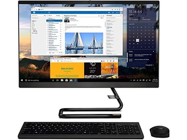 Lenovo IdeaCentre A340 238' FHD Touchscreen All-in-One AIO Desktop Computer Intel Quad-Core i3-9100T (Beats i5-7400t) 4GB DDR4 256GB PCIe SSD