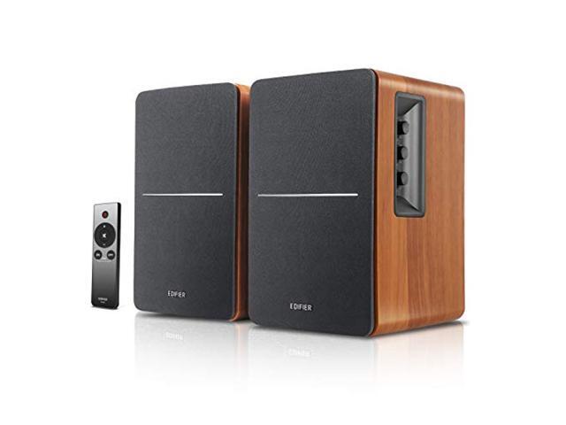 Edifier R1280Ts Powered Bookshelf Speakers - 20 Stereo Active Near Field Monitors - Studio Monitor Speaker - 42 Watts RMS with Subwoofer Line Out