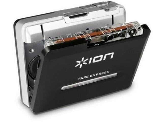 ION Tape Express Plus Cassette Player and Tape-to-Digital Converter with USB & 1/8' Out