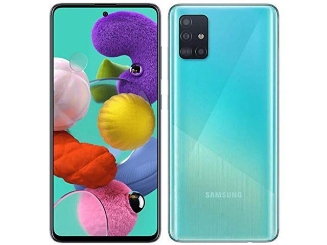 Samsung Galaxy A51 A515F 128GB DUOS GSM Unlocked Phone w/Quad Camera 48 MP + 12 MP + 5 MP + 5 MP (International Variant/US Compatible LTE) - Prism