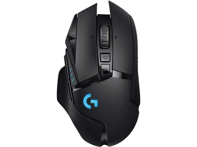 Logitech G502 Lightspeed Wireless Gaming Mouse Hero 16K Sensor 16000 DPI RGB Adjustable Weights 11 Programmable Buttons Long Battery Life