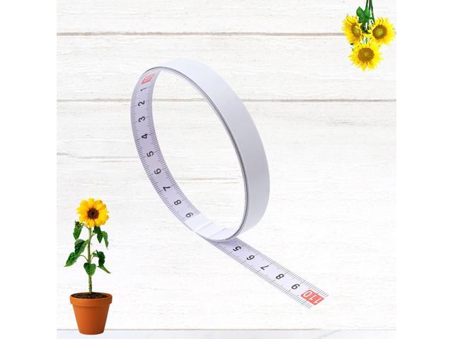 1m Steel Miter Track Tape Measure Self Adhesive Metric Scale Ruler Miter Scale Woodworking Ruler (Left to Right)