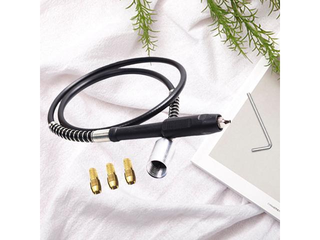 5Pcs Wood and Jade Carving Machine Accessories Engraving Machine Punch Tool Electric Grinding Shaft Black (M19X2MM)