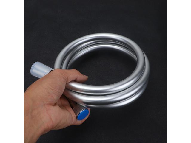 1Pc 15m Shower Hose PVC Flexible Anti-Kink Handheld Shower Head Hose Five Layers Thicken Sprayer Hose Bathroom Handheld Connection Tube (Plastic