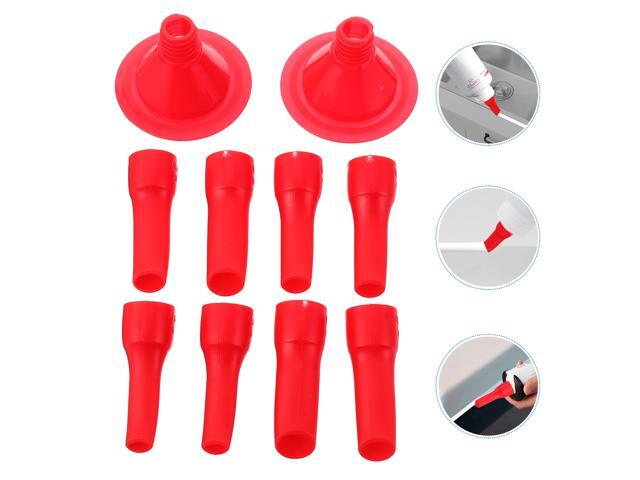 10pcs Reusable Plastic Sealant Caulking Nozzle Caulking Finishing Nozzle