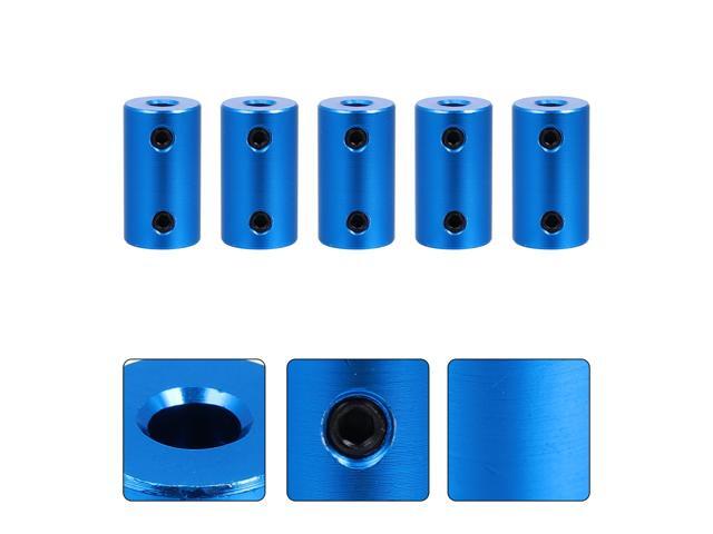 5pcs Flexible Shaft Coupling Rigid Stepper Motor Wheel Coupler Connector (5x5mm)