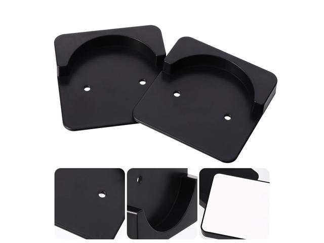 2pcs Sturdy Practical Premium Prime Durable Plastic Mount Hooks Rod Holders Holders for Use Home