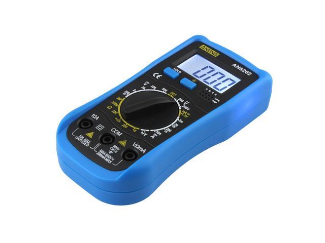 AN8202 Digital Multimeter Auto-Ranging Electronic Measuring Instrument Pocket Portable Meter Equipment Industrial LCD Digital Multimeter DC AC